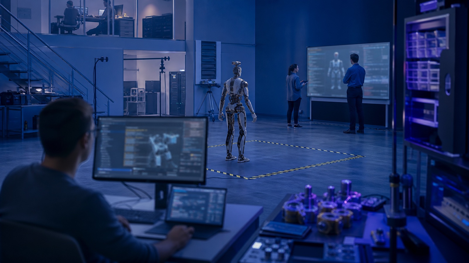 Custom robot development, pilot and system integration workflow